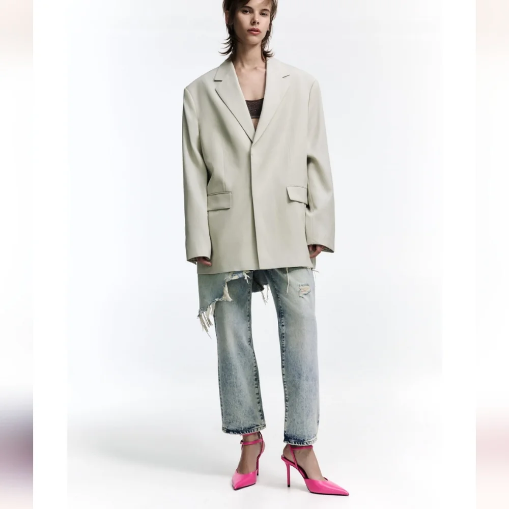 HEELED LEATHER SLINGBACKS SIZE 8 - Picture 7 of 10